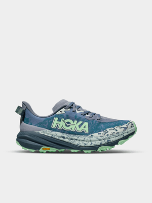 Womens Hoka Speedgoat 6 Moonlight/Thunder Cloud Trail Running Shoes