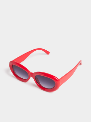 The FIX Unisex Red Bubble  Sunglasses
