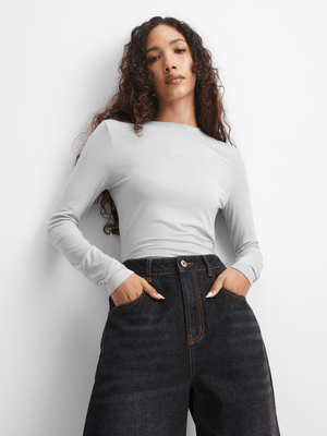 Redbat Classics Women's Grey Melange Tops