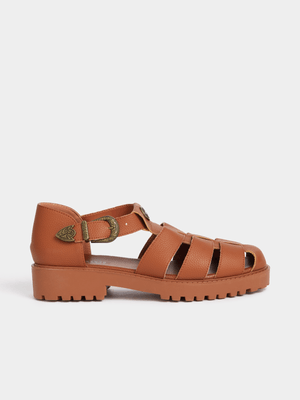 Men's Jonathan D Sammy Premium Brown Sandal