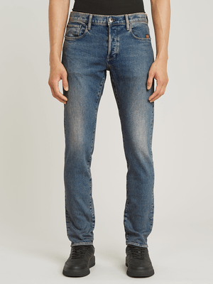 G-Star Men's 3301 Slim Medium Blue Jeans