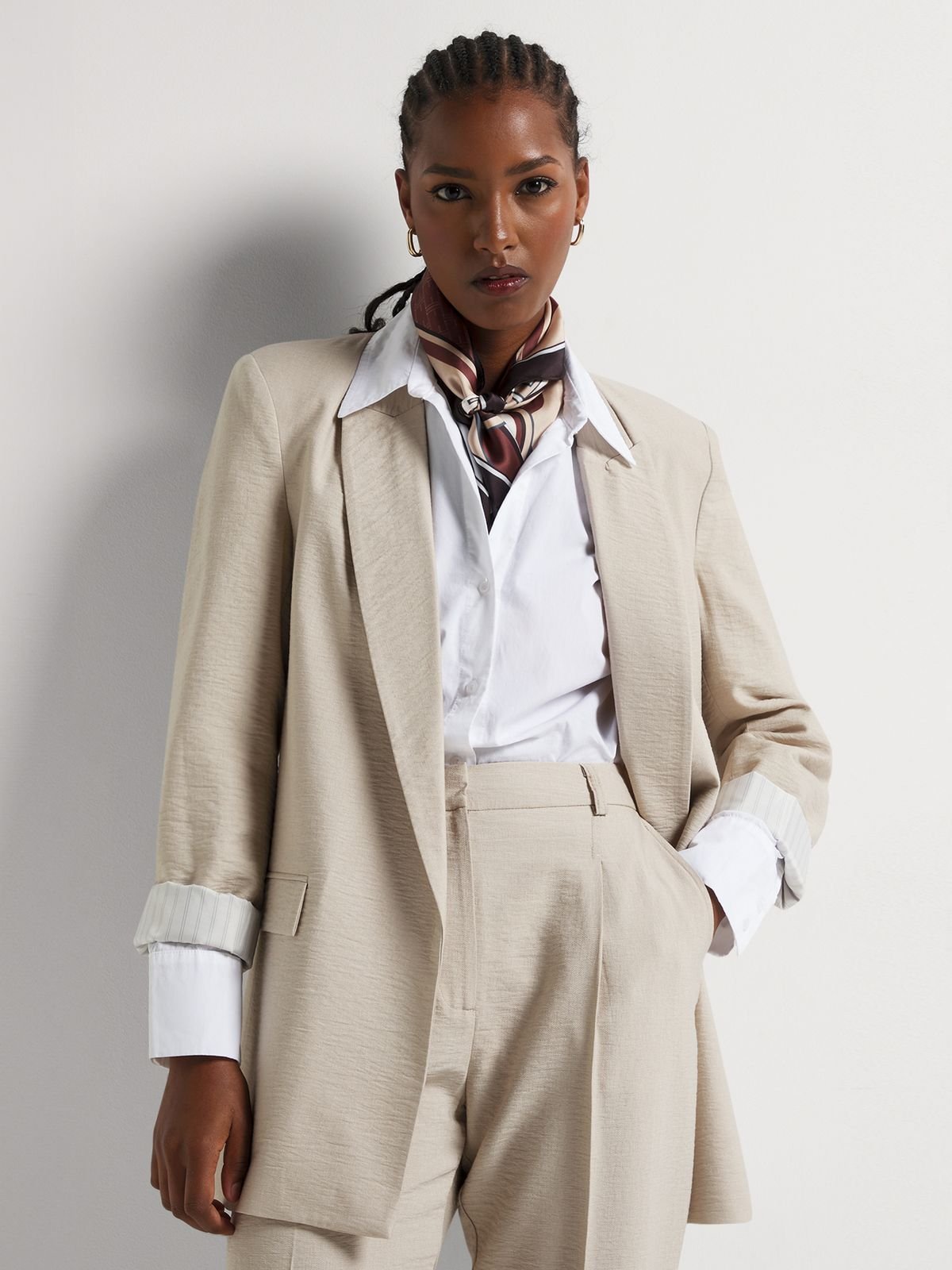 Relaxed Fit Blazer Bash