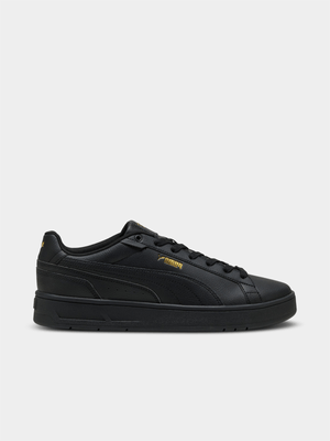 Mens Puma Court Classico Black Sneaker