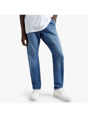 G-Star Men's Blue Grip Faded Harbour Tapered Jean