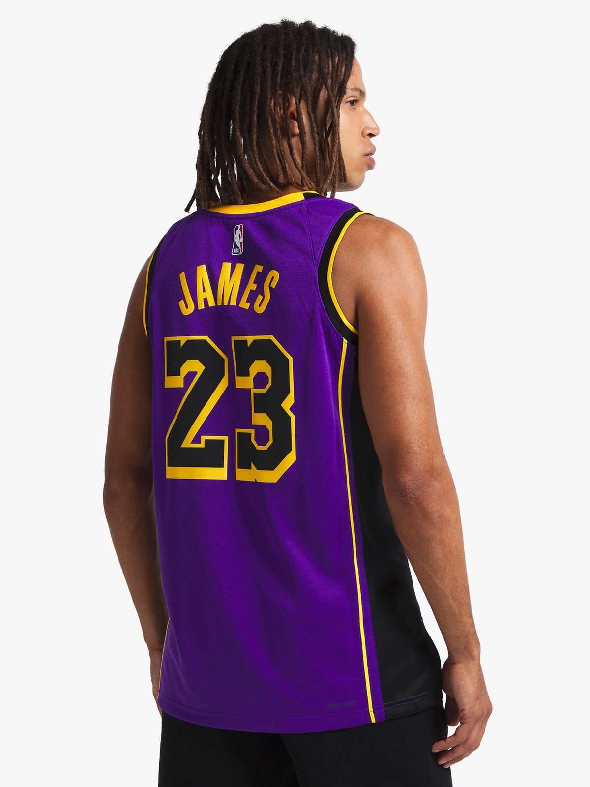 Nike Men's LA Lakers Purple Swingman Jersey Bash