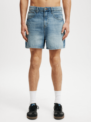 Men's Cotton On Blue Denim Short Shorts
