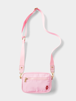 Cotton On Kids Pink Catie Camera Bag
