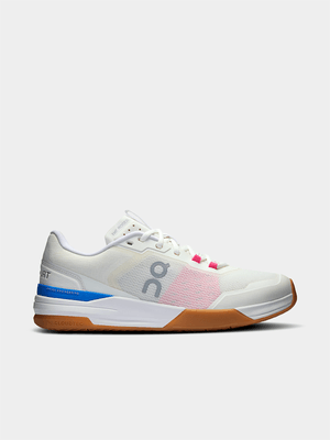 On Mens The Roger Advantage Pro White Tennis Shoes