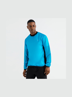 TS Mens Dri-Tech® Blue Crew Shell Top