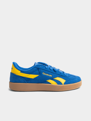 Mens Reebok Smash Edge Blue/Yellow Sneaker