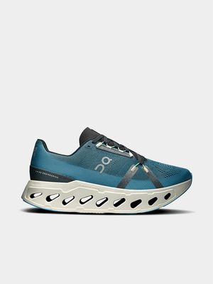 On Mens Cloudeclipse Niagara/Ivory Running Shoes