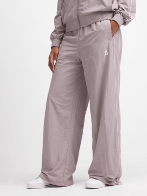Women's APX Nylon Lilac Wide-Leg