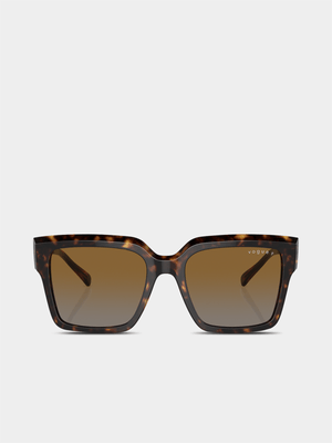 Vogue Eyewear Dark Havana 54 Sunglasses