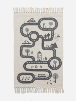H & S Collection Multi Rug Printed 80X120Cm