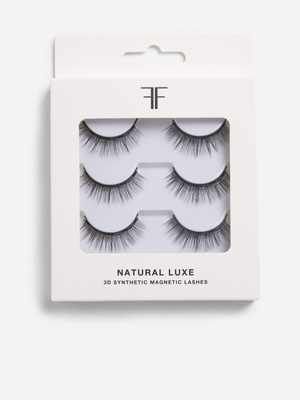 Foschini All Woman Natural Luxe 3 Pack Magnetic Lashes