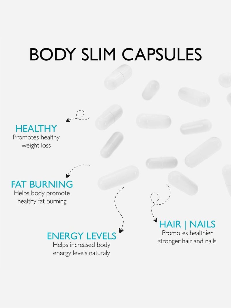 Skin Nutrition 60 Caps Body Slim / Weight Loss - Bash.com