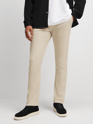 Exact Men's Natural Skinny Chinos