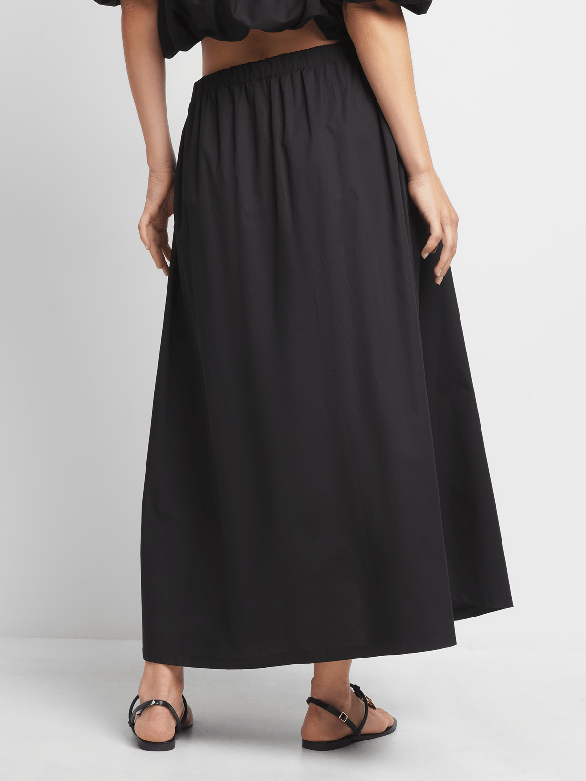 Exact Women's Black Poplin Skirt | Bash