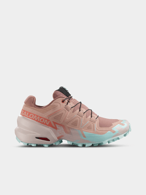 Salomon Womens Speedcross 6 Mahogany Rose/Violet Trail Running Shoes