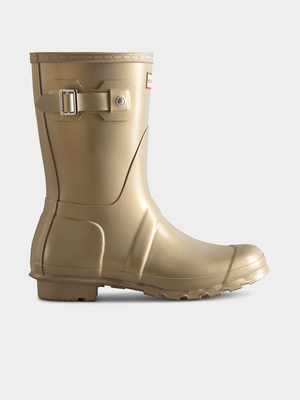 Women's HUNTER Gold Original Short Nebula Boots