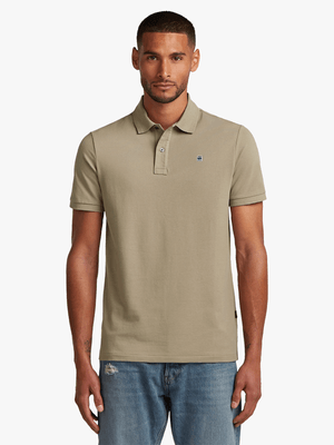 G-Star Men's Dunda Ensis Green Polo