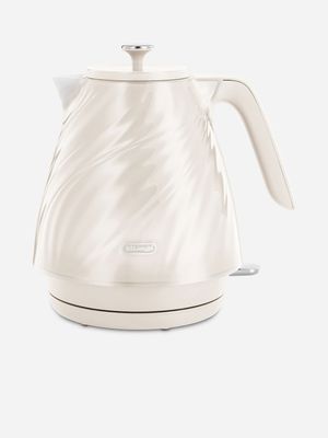 Delonghi Ballerina Seta Cordless Kettle Alabaster White 1.7L
