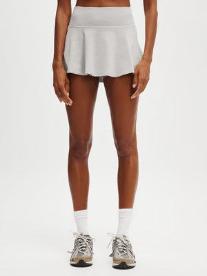 Women's Cotton On Grey Active Round Out Lifestyle Skirt