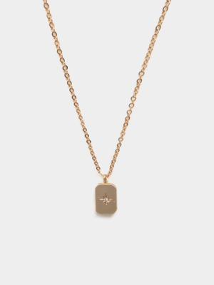 Rectangle Locket Necklace