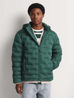 Markham Men's Heat Sealed Hooded Sage Puffer