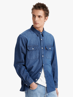 Men's Levi's Jackson Worker Za Sterling Overshirt
