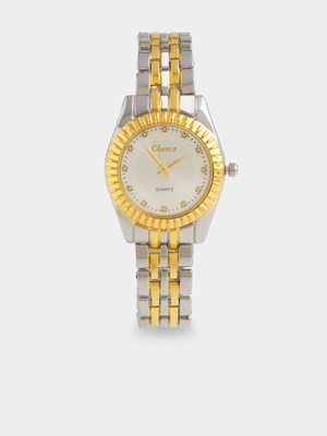 The FIX Women's Gold & Silver Watch