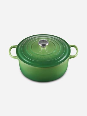 Le Creuset Signature Round Casserole Bamboo 28cm