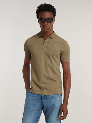 G-Star Men's Dunda Slim Ensis Green Polo