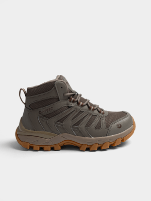 Womens Hi-Tec Grand Paradiso Mid Brown Sneaker