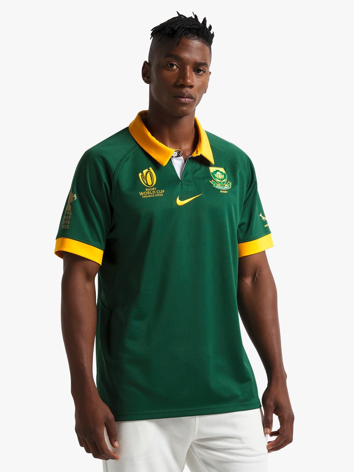 Mens Nike Springboks RWC 23 Winner Stadium Jersey | Bash