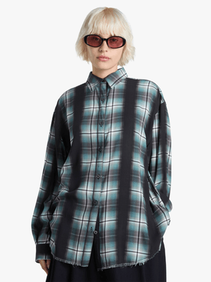 Vans Women's Gillian Multicolour Plaid Shirt