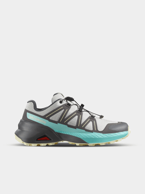 Salomon Womens Speedcross Peak Icicle/Castlerock Trail Running Shoes