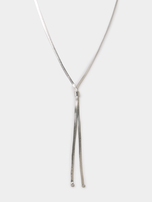 Snake Knotted Long Chain Necklace