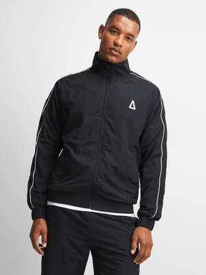 Mens APX Nylon Black Sweater