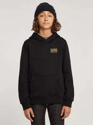 Kids G-star Black Hooded Sweater
