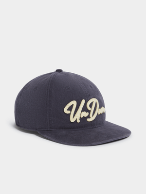 Men's Union-DNM Washed 6 Panel Blue Cap