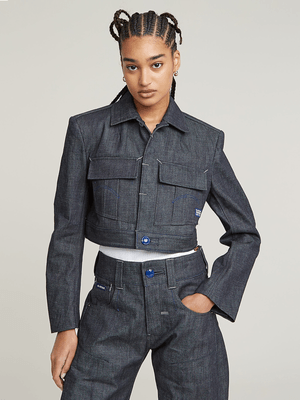 G-Star Women's Origins 3D Dark Blue Jacket
