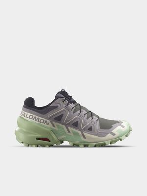 Salomon Womens Spreedcross 6 Grape/Papaya/Mauve Trail Running Shoes