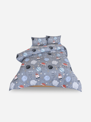 Volpes Comet Grey Duvet Cover Set