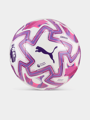 Puma Orbita Play Premier League 25/26 Brilliance White Soccer Ball
