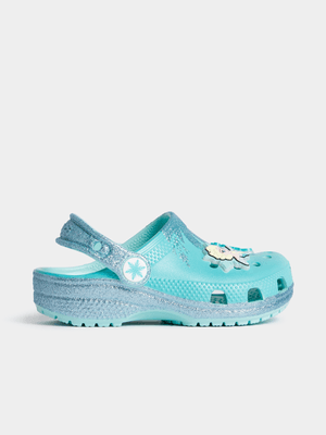Crocs Toddlers Classic Clog Frozen Blue Clog