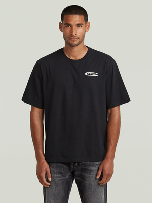 G-Star Men's Fist Pump Back Graphic Black T-Shirt