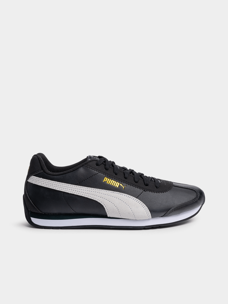 Mens Puma Turin 3 Golazo Black/White Sneaker | Bash
