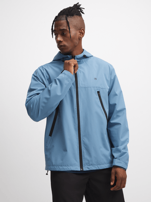 TS Mens Hybrid Airforce Blue Rain Jacket