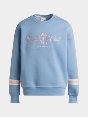 Girls Candy Club Rew Sweat Top